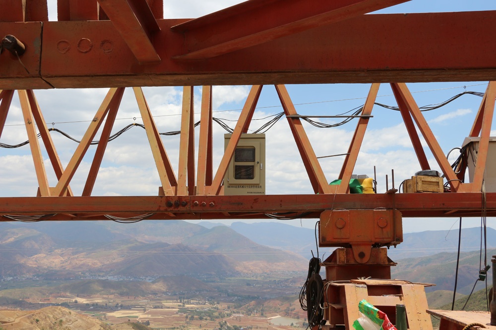 云南大理安照架橋機安全監控管理系統現場圖六